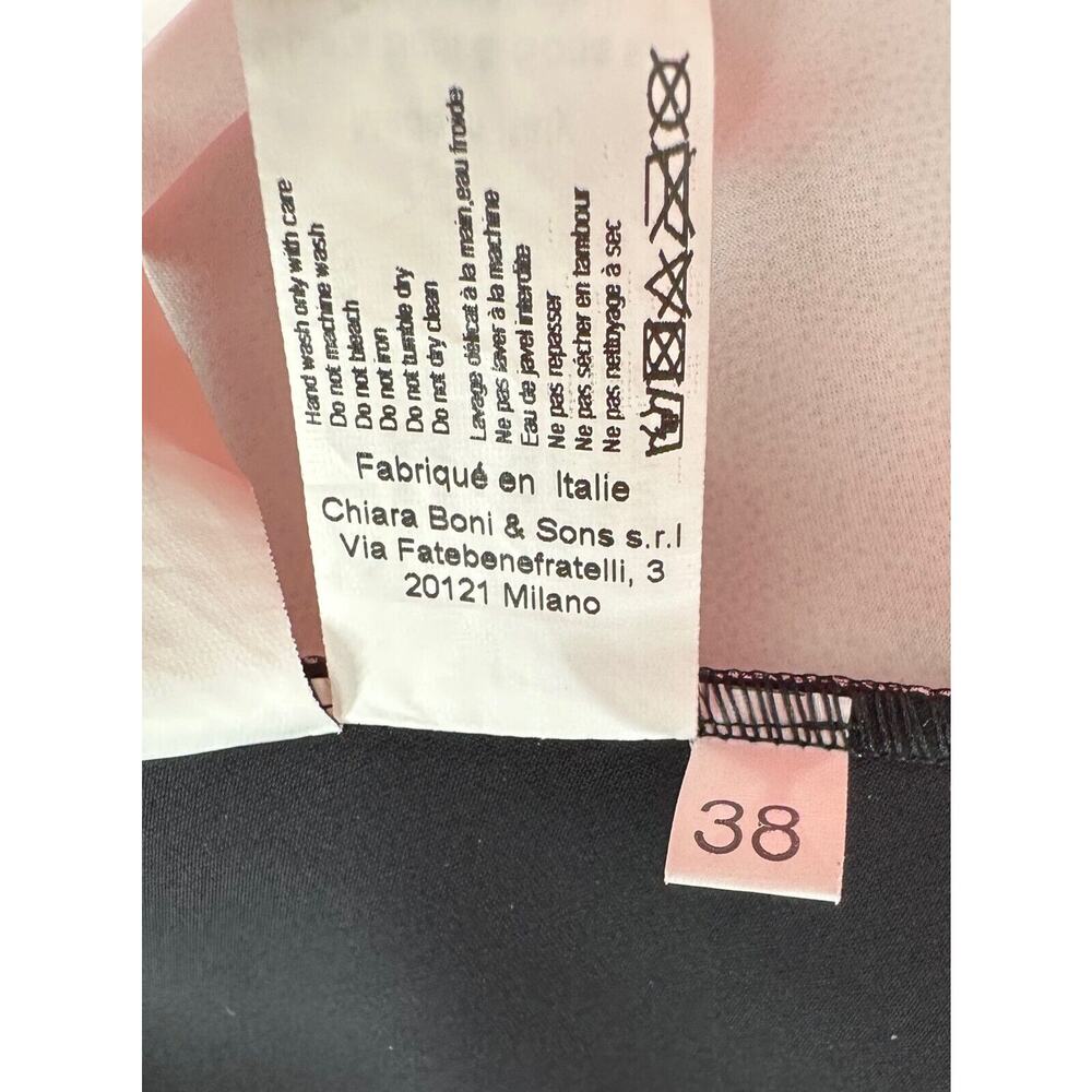 Chiara Boni La Petite Robe Strapless Colorblock Mermaid Beautiful Dress 38 US 2 - Picture 14 of 16